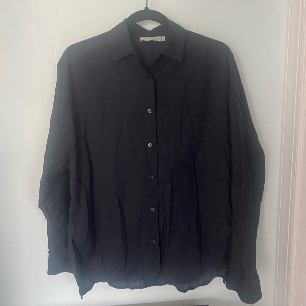 Vince Dark Blue Blouse